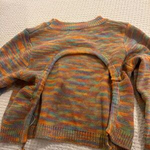 Edikted open back sweater